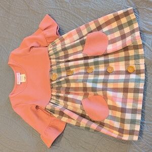 Bonnie Jean, Toddler Girls 4T, Thermal Flannel Dress